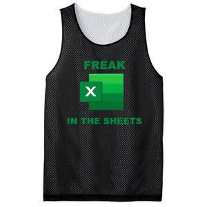 Freak In The Excel Sheets Mesh Reversible Basketball Jersey Tank