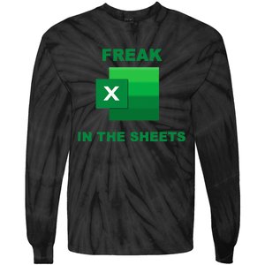 Freak In The Excel Sheets Tie-Dye Long Sleeve Shirt