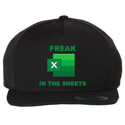 Freak In The Excel Sheets Wool Snapback Cap