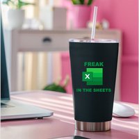 Freak In The Excel Sheets Permanent Decal Sticker