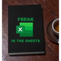 Freak In The Excel Sheets Permanent Decal Sticker