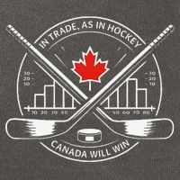 Funny In Trade As In Hockey Canada Will Win Cotton Canvas Backpack