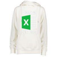 Freak In The Sheets Excel Spreadsheet Funny Office Jokes Womens Funnel Neck Pullover Hood