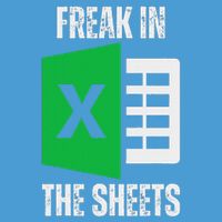 Freak In The Sheets Excel Spreadsheet Funny Office Jokes Tie Dye Hoodie