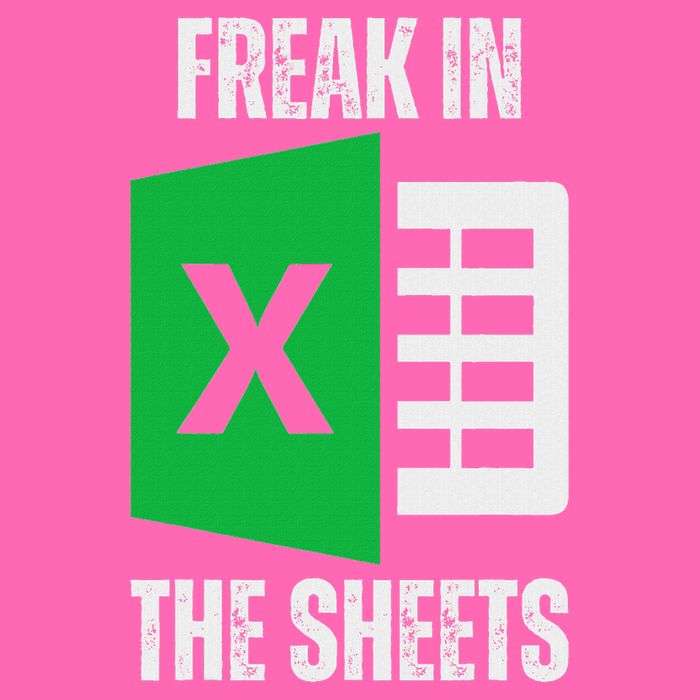 Freak In The Sheets Excel Spreadsheet Funny Office Jokes Stripe Pom Pom Beanie