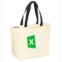 Freak In The Sheets Excel Spreadsheet Funny Office Jokes Zip Tote Bag