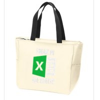 Freak In The Sheets Excel Spreadsheet Funny Office Jokes Zip Tote Bag