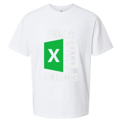 Freak In The Sheets Excel Spreadsheet Funny Office Jokes Sueded Cloud Jersey T-Shirt