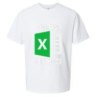 Freak In The Sheets Excel Spreadsheet Funny Office Jokes Sueded Cloud Jersey T-Shirt