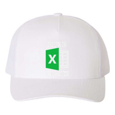 Freak In The Sheets Excel Spreadsheet Funny Office Jokes Yupoong Adult 5-Panel Trucker Hat
