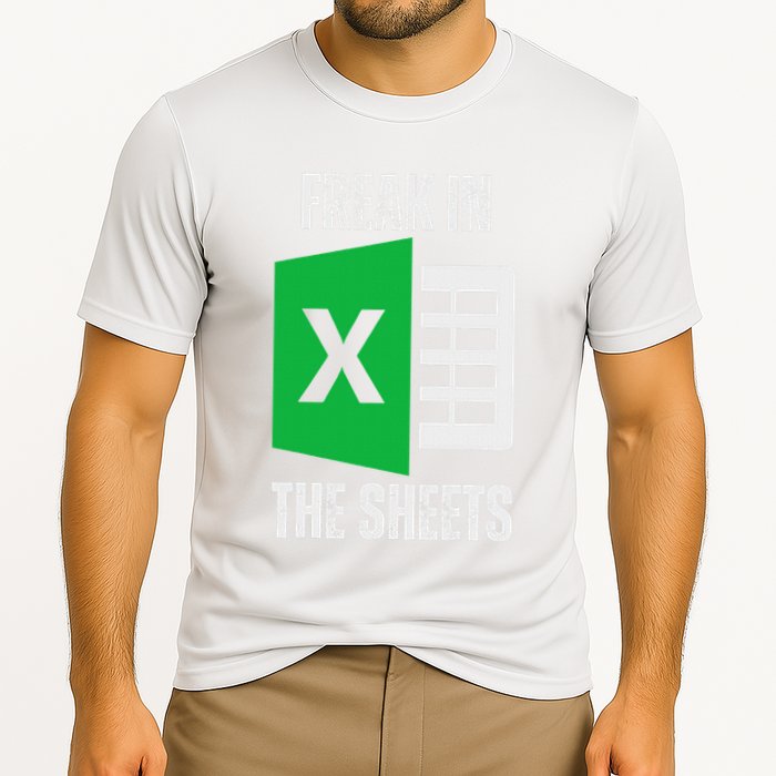 Freak In The Sheets Excel Spreadsheet Funny Office Jokes Performance Shirt