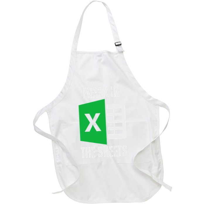 Freak In The Sheets Excel Spreadsheet Funny Office Jokes Apron