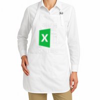 Freak In The Sheets Excel Spreadsheet Funny Office Jokes Apron