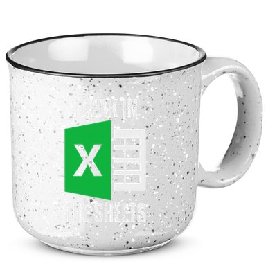 Freak In The Sheets Excel Spreadsheet Funny Office Jokes 15oz Campfire Ceramic Mug