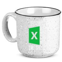 Freak In The Sheets Excel Spreadsheet Funny Office Jokes 15oz Campfire Ceramic Mug