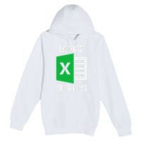 Freak In The Sheets Excel Spreadsheet Funny Office Jokes Premium Pullover Hoodie