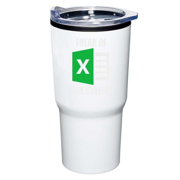 Freak In The Sheets Excel Spreadsheet Funny Office Jokes Tumbler