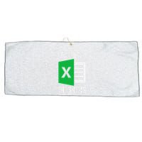 Freak In The Sheets Excel Spreadsheet Funny Office Jokes Large Microfiber Waffle Golf Towel