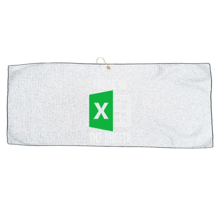 Freak In The Sheets Excel Spreadsheet Funny Office Jokes Large Microfiber Waffle Golf Towel