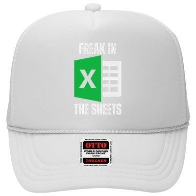 Freak In The Sheets Excel Spreadsheet Funny Office Jokes Trucker Hat