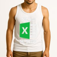 Freak In The Sheets Excel Spreadsheet Funny Office Jokes Tank Top