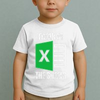 Freak In The Sheets Excel Spreadsheet Funny Office Jokes Toddler T-Shirt