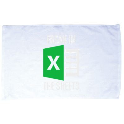 Freak In The Sheets Excel Spreadsheet Funny Office Jokes Microfiber Hand Towel