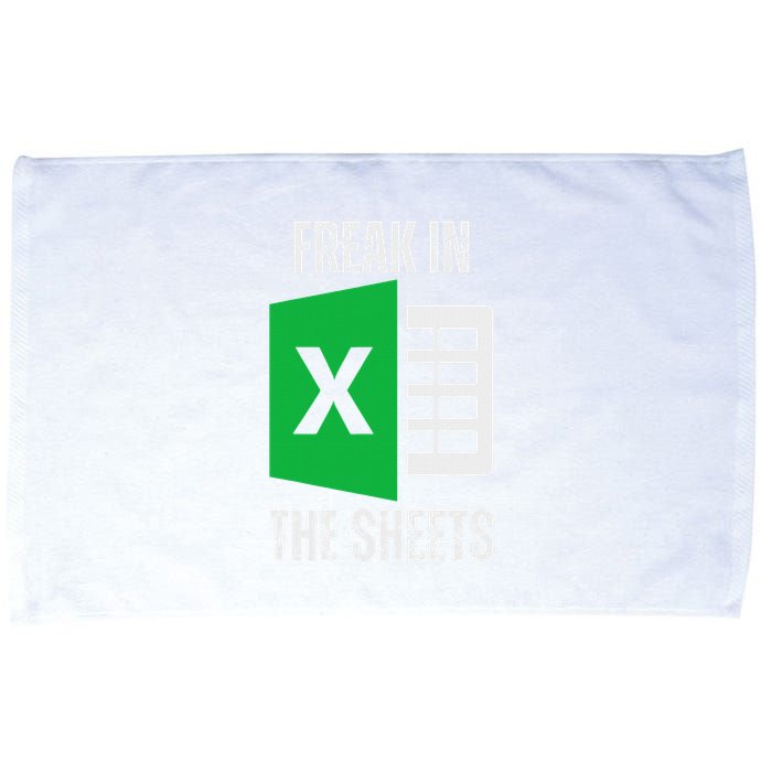 Freak In The Sheets Excel Spreadsheet Funny Office Jokes Microfiber Hand Towel