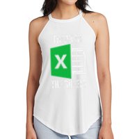 Freak In The Sheets Excel Spreadsheet Funny Office Jokes Women's Perfect Tri Rocker Tank