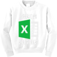 Freak In The Sheets Excel Spreadsheet Funny Office Jokes Kids Sweatshirt