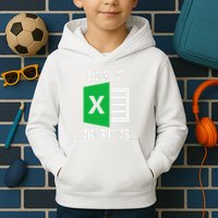 Freak In The Sheets Excel Spreadsheet Funny Office Jokes Kids Hoodie