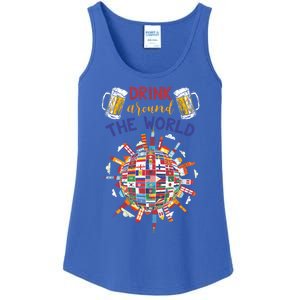 Funny Ing Travelling Party Gift Around The World Gift Ladies Essential Tank