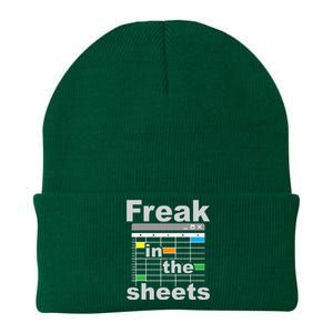 Freak In The Sheets Funny Accountant Analyst Secretary Knit Cap Winter Beanie