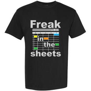 Freak In The Sheets Funny Accountant Analyst Secretary Garment-Dyed Heavyweight T-Shirt