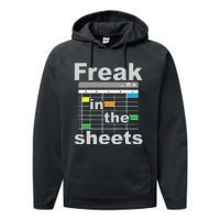 Freak In The Sheets Funny Accountant Analyst Secretary Performance Fleece Hoodie