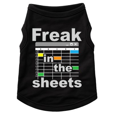 Freak In The Sheets Funny Accountant Analyst Secretary Doggie Tank