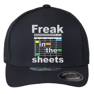 Freak In The Sheets Funny Accountant Analyst Secretary Flexfit Unipanel Trucker Cap