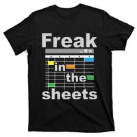 Freak In The Sheets Funny Accountant Analyst Secretary T-Shirt