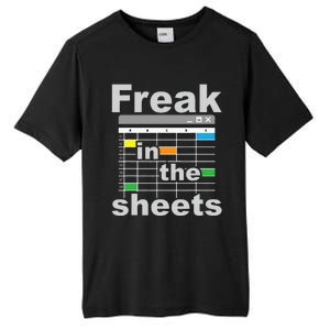 Freak In The Sheets Funny Accountant Analyst Secretary Tall Fusion ChromaSoft Performance T-Shirt