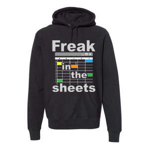 Freak In The Sheets Funny Accountant Analyst Secretary Premium Hoodie