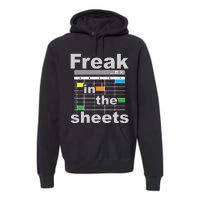 Freak In The Sheets Funny Accountant Analyst Secretary Premium Hoodie