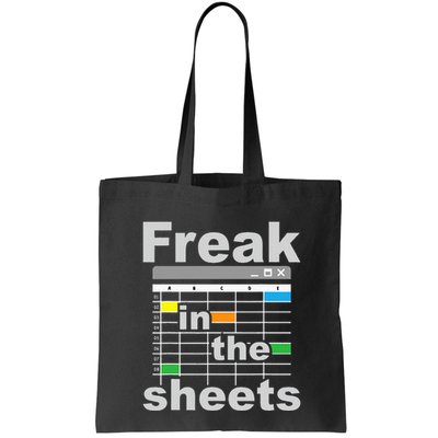Freak In The Sheets Funny Accountant Analyst Secretary Bag