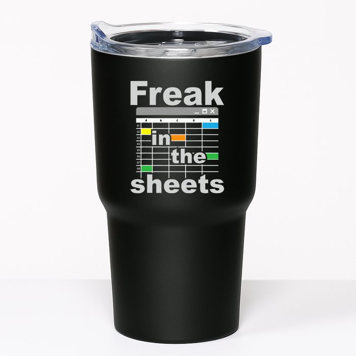 Freak In The Sheets Funny Accountant Analyst Secretary Tumbler