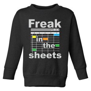 Freak In The Sheets Funny Accountant Analyst Secretary Toddler Sweatshirt