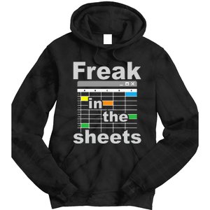 Freak In The Sheets Funny Accountant Analyst Secretary Tie Dye Hoodie