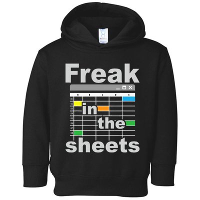 Freak In The Sheets Funny Accountant Analyst Secretary Toddler Hoodie