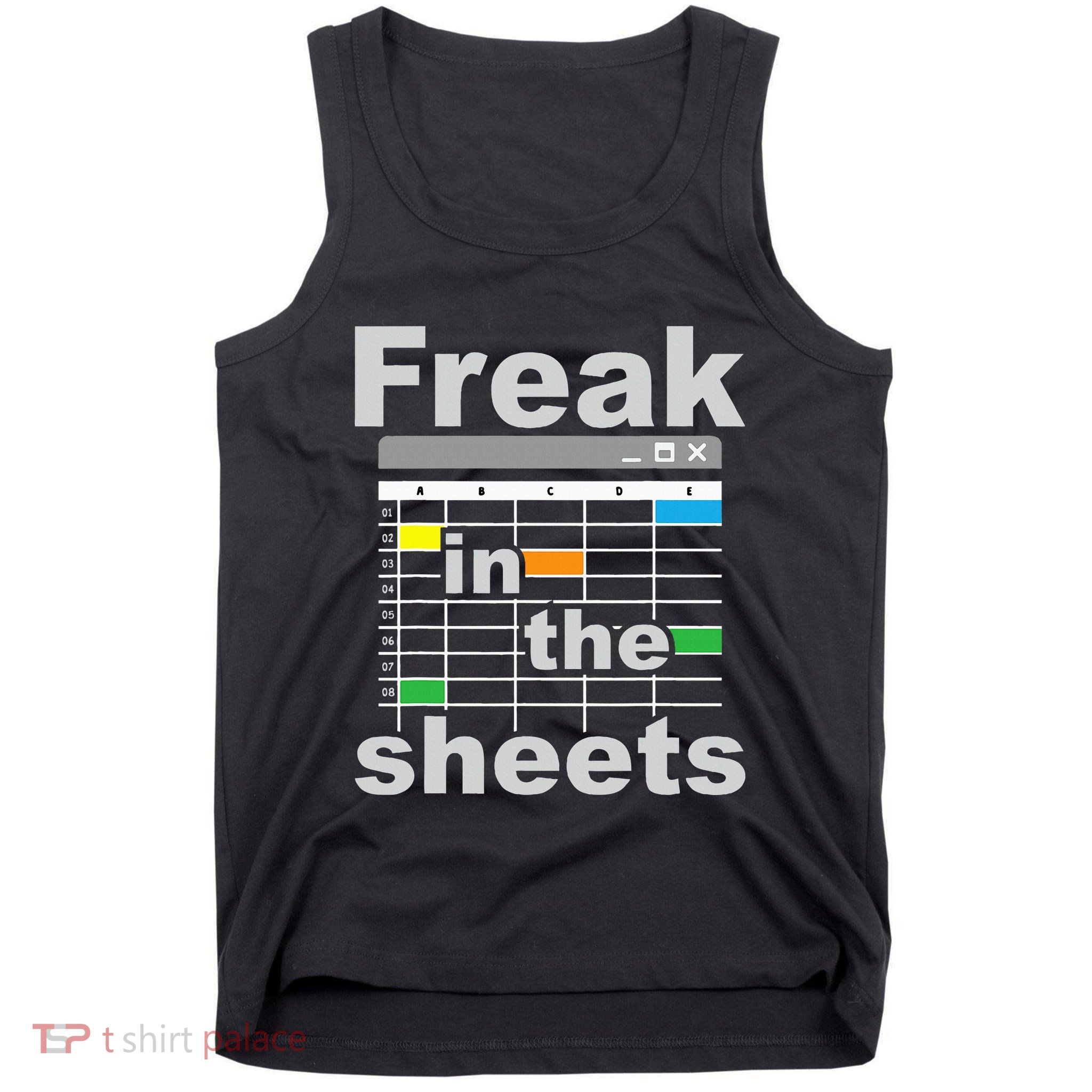 Freak In The Sheets Funny Accountant Analyst Secretary Tank Top