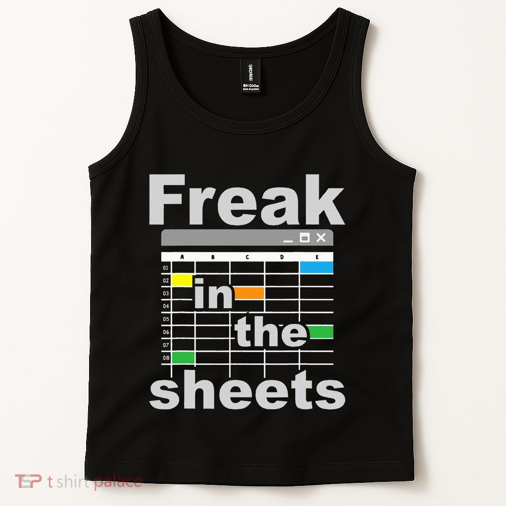 Freak In The Sheets Funny Accountant Analyst Secretary Tank Top