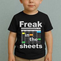 Freak In The Sheets Funny Accountant Analyst Secretary Toddler T-Shirt