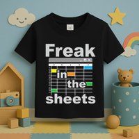 Freak In The Sheets Funny Accountant Analyst Secretary Toddler T-Shirt